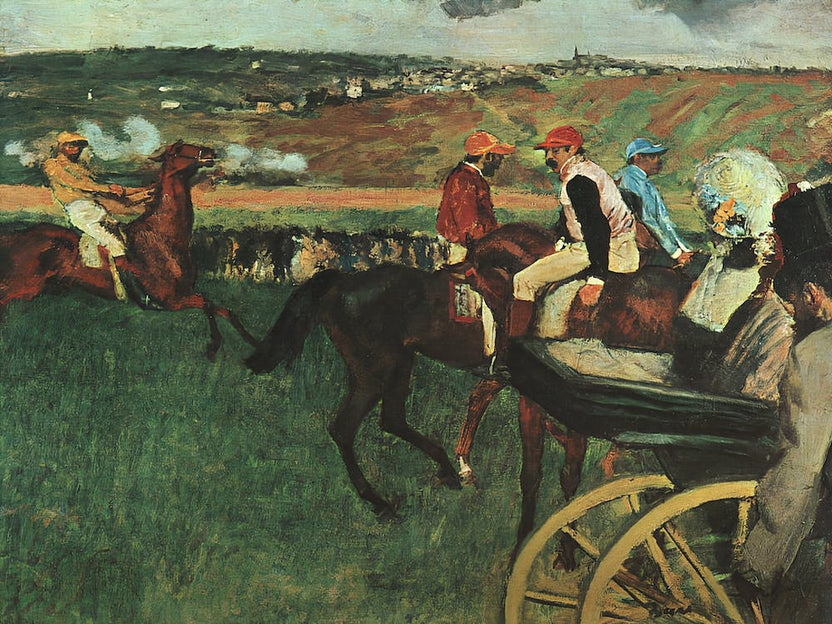 At The Races, Musée D'Orsay, Paris , Edgar Degas