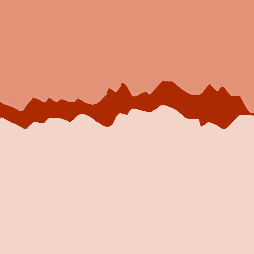 Abstract Pink And Orange