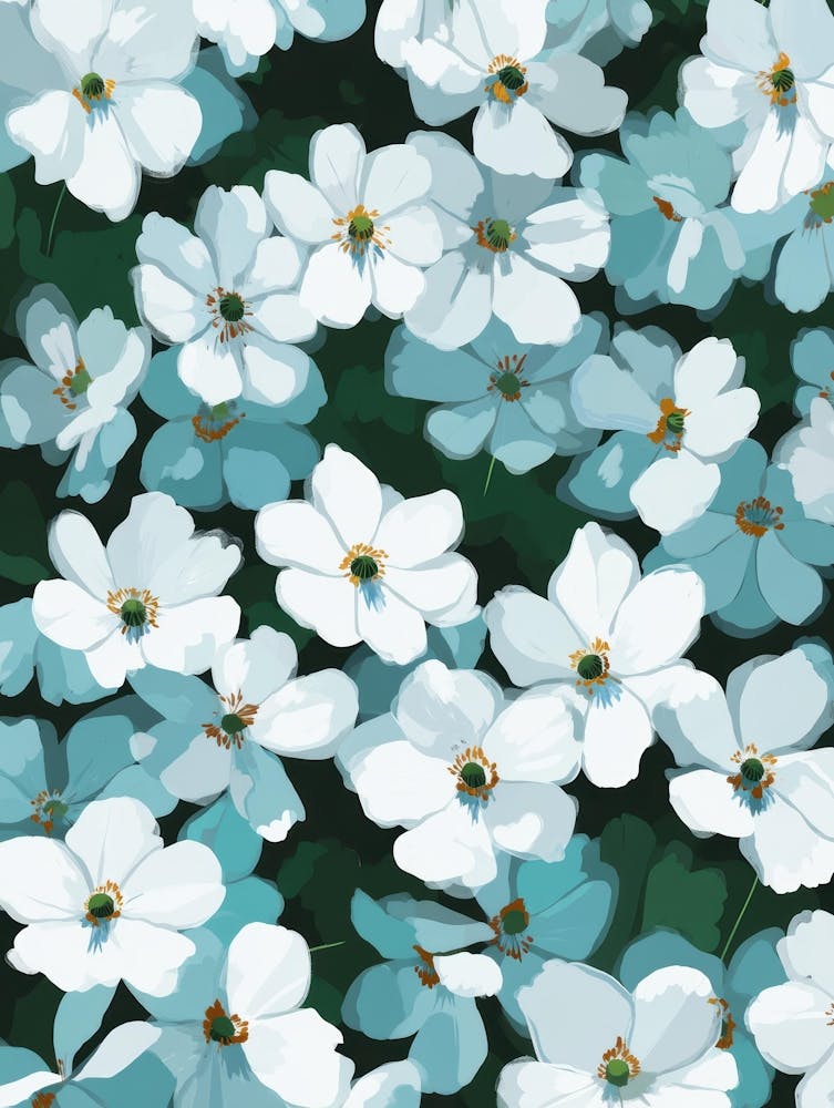 White Flowers 17