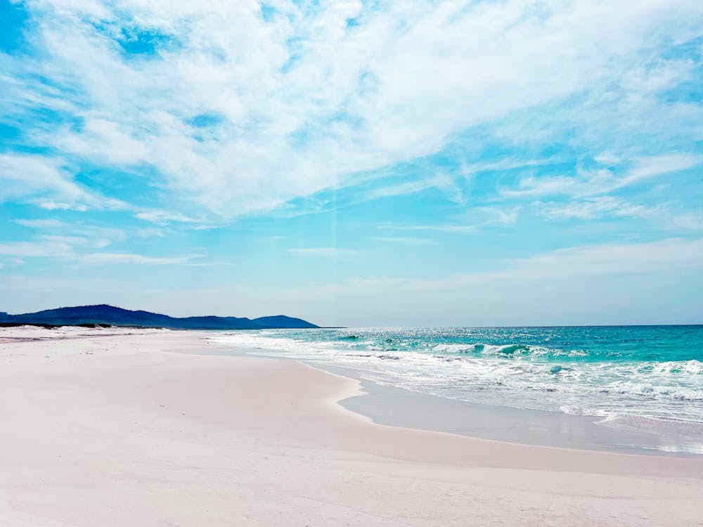 White Sand Beach Tasmania 