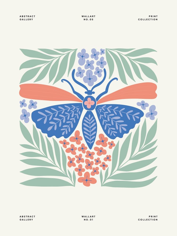 Moth colorful