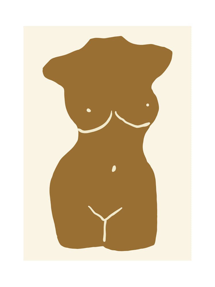 Women Body Abstract Boho