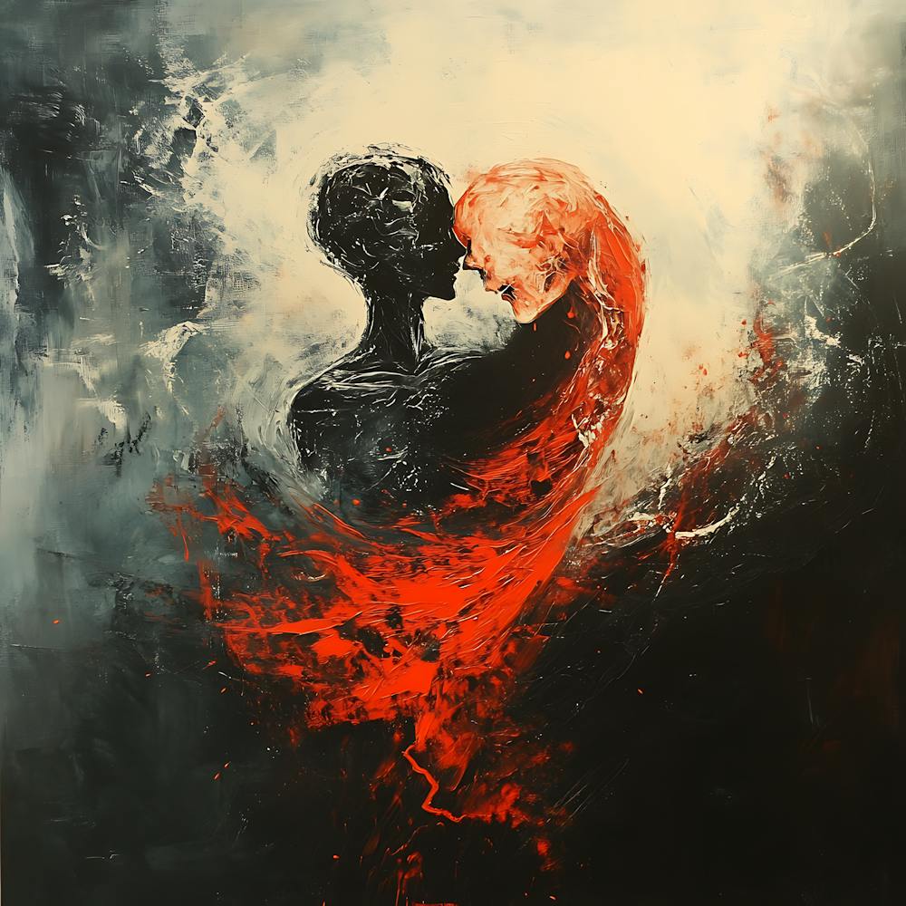 Amour spectral abstrait 1