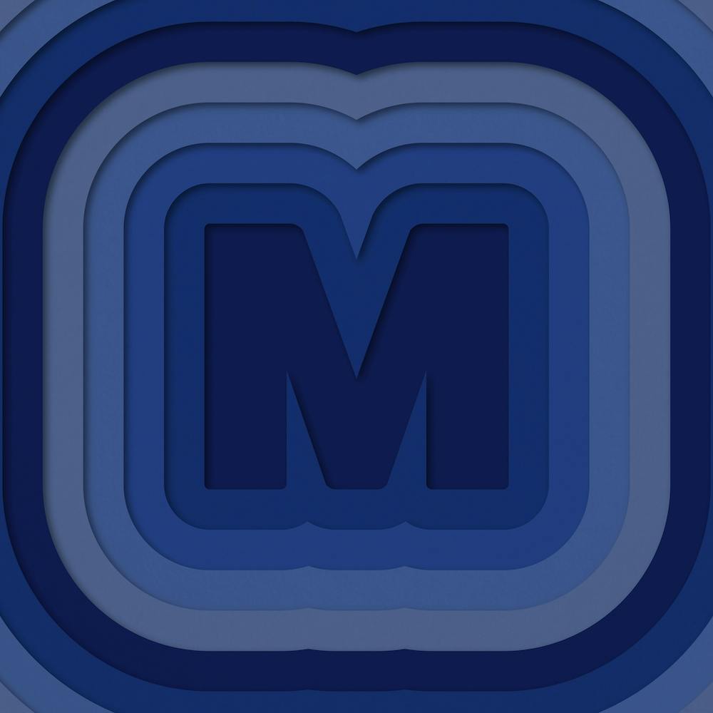M Paper Alphabet 