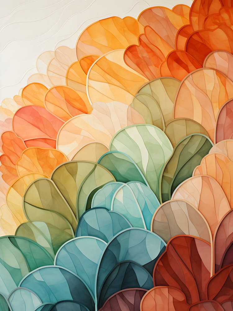 Ethereal Botanica – A Boho Abstract Art