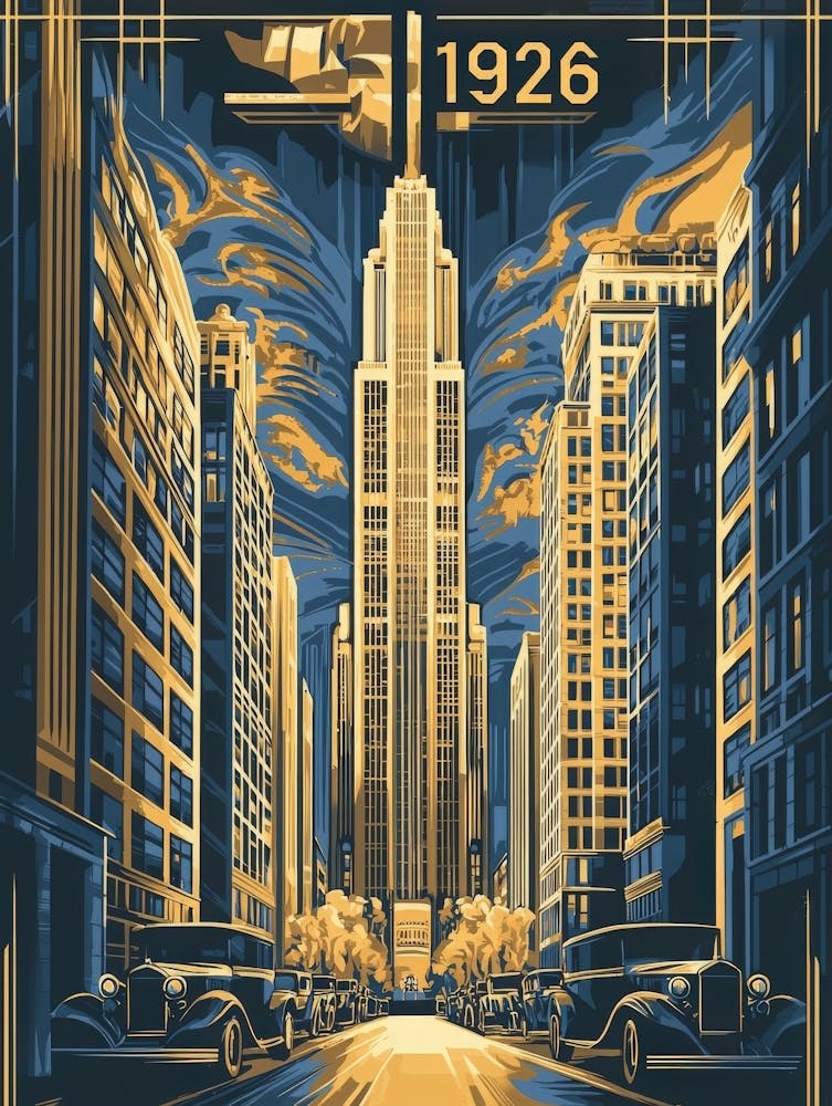 Aihrgdesign A Vintage Architecture Poster Celebrating The Con 554f3b9e 3ece 4910 A1da D8604147e851 0
