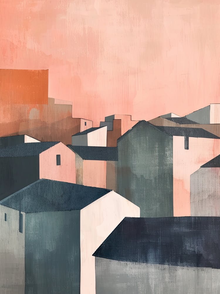 Nice Rooftops Morning Skyline 3