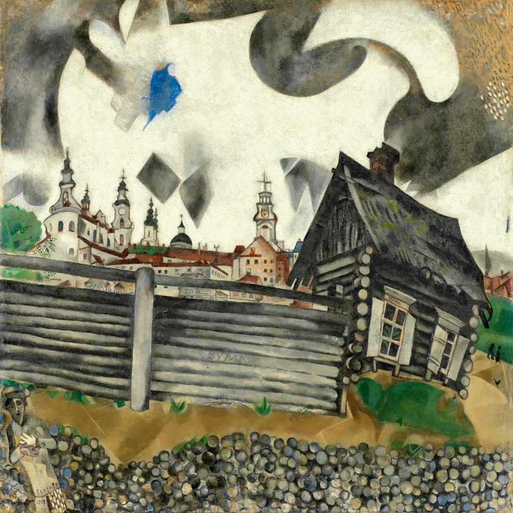 Marc Chagall Casa Gris