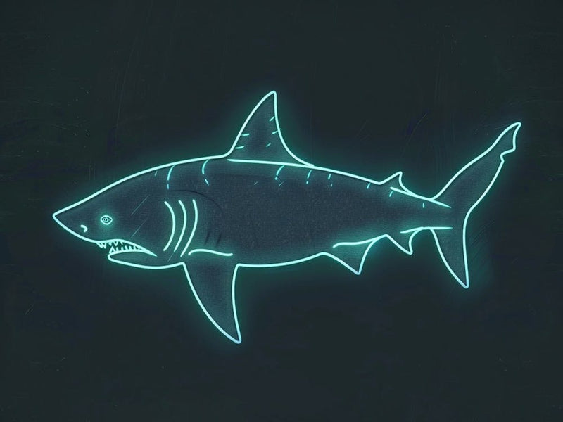 Neon Isistius Genus Shark 4