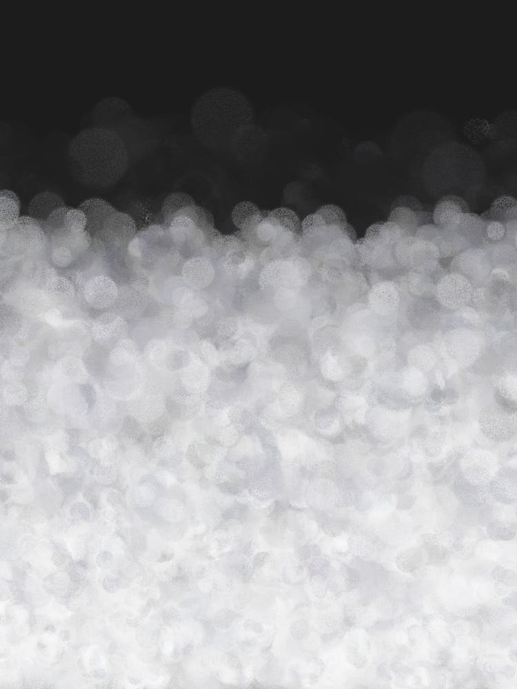 Snow Clouds in the Dark