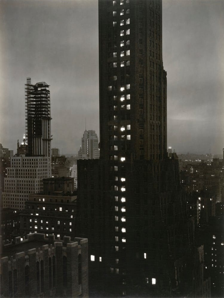 From My Window At The Shelton, North (1931), Alfred Stieglitz