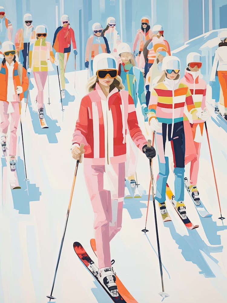 Val Thorens   France, Ski Resort Illustration 0