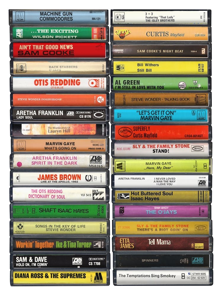 Soul Music Poster - Vintage Cassette Print
