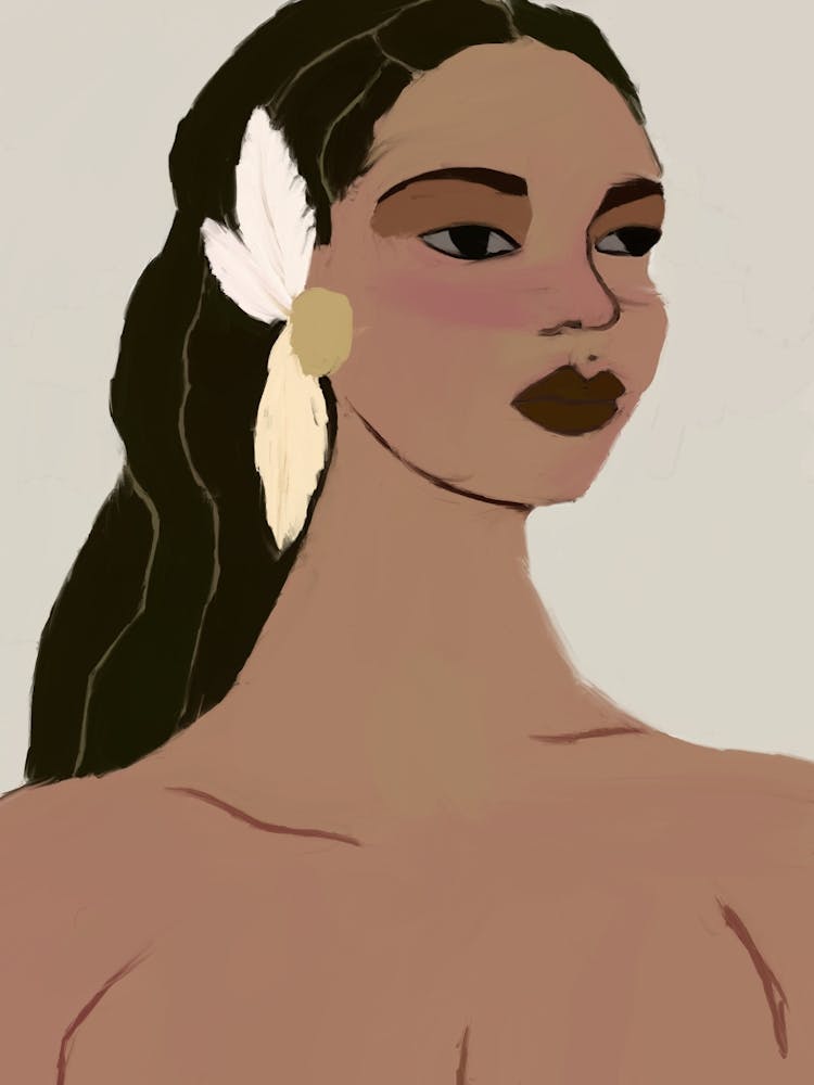 Portrait Of A Black Woman 1