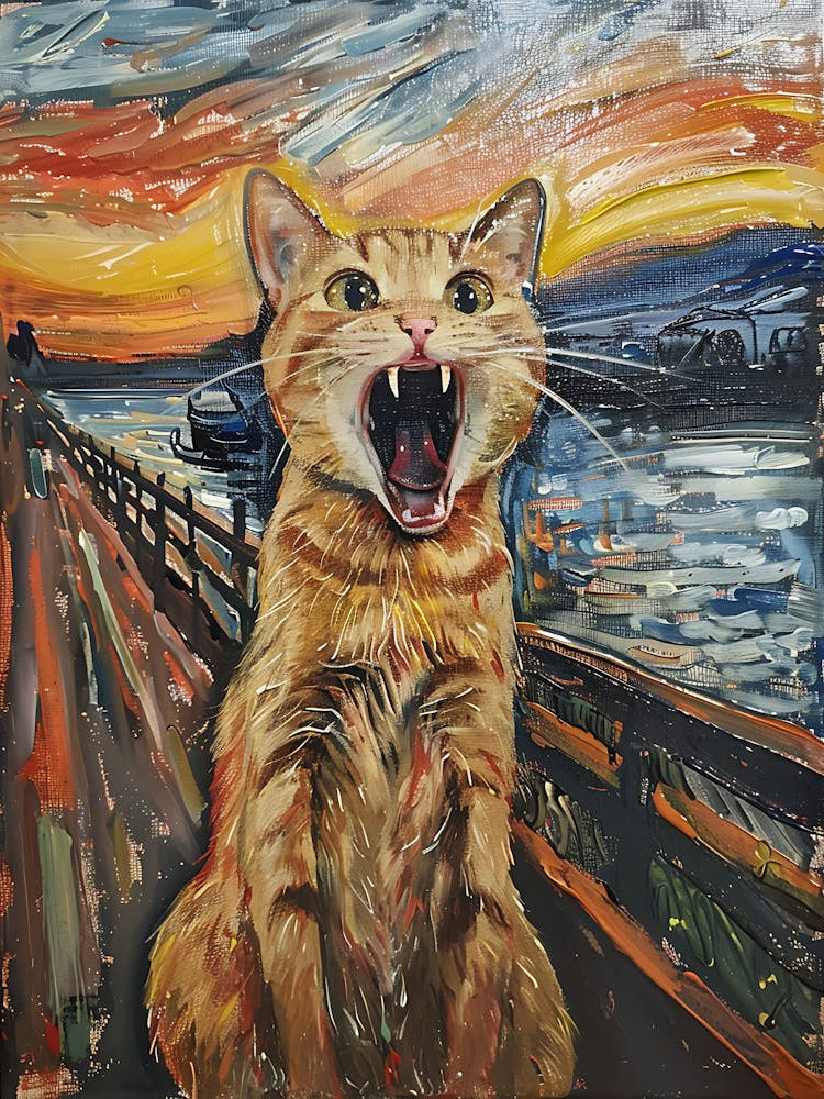 Fantastic Cat Screaming 17