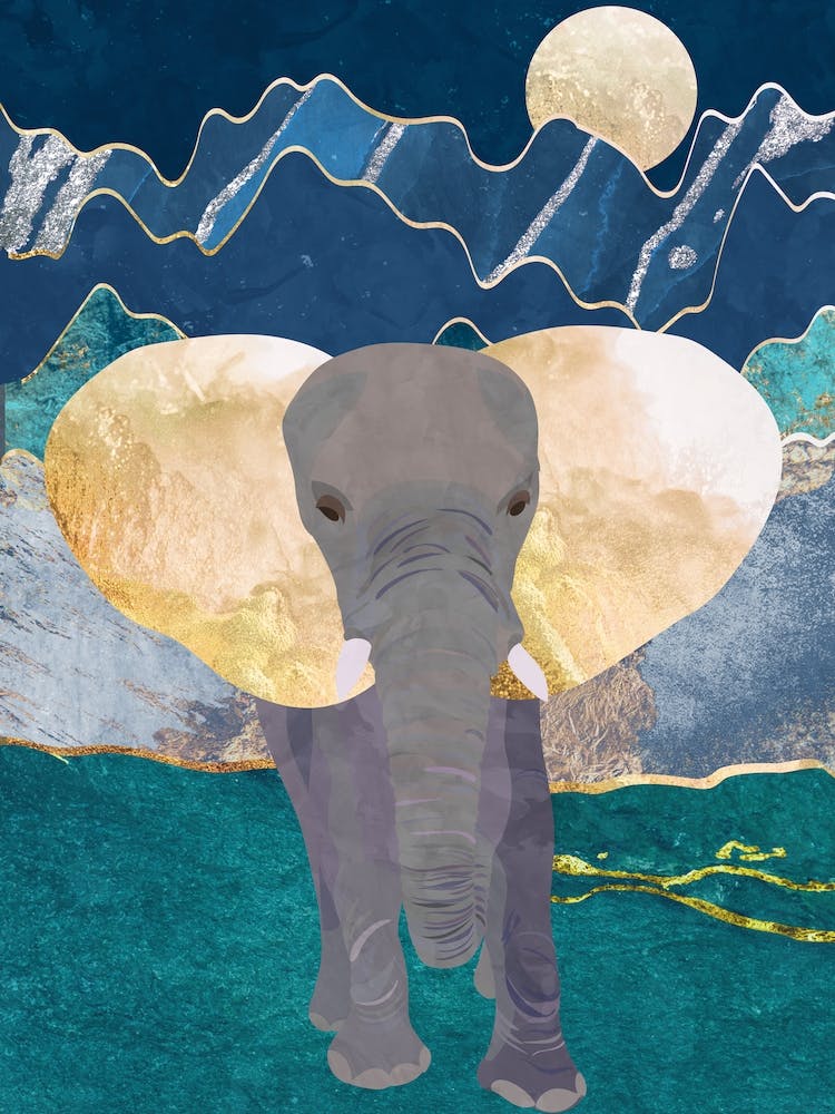 Elephant In The Moonlight