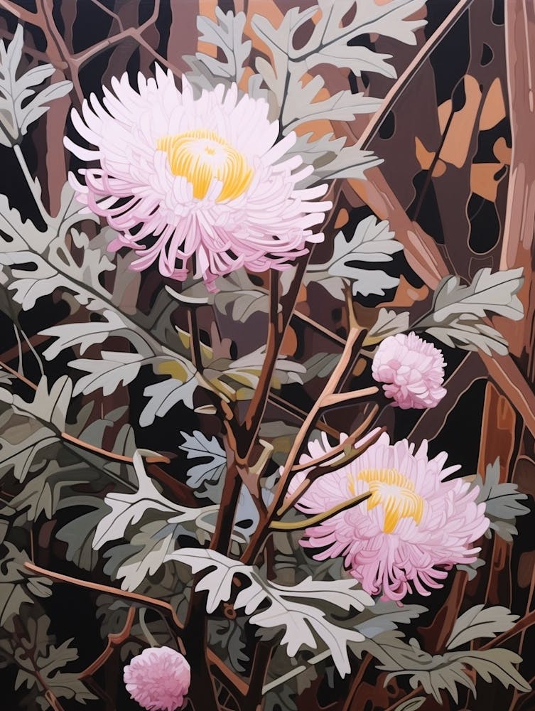 Illustration Florale Asters 6