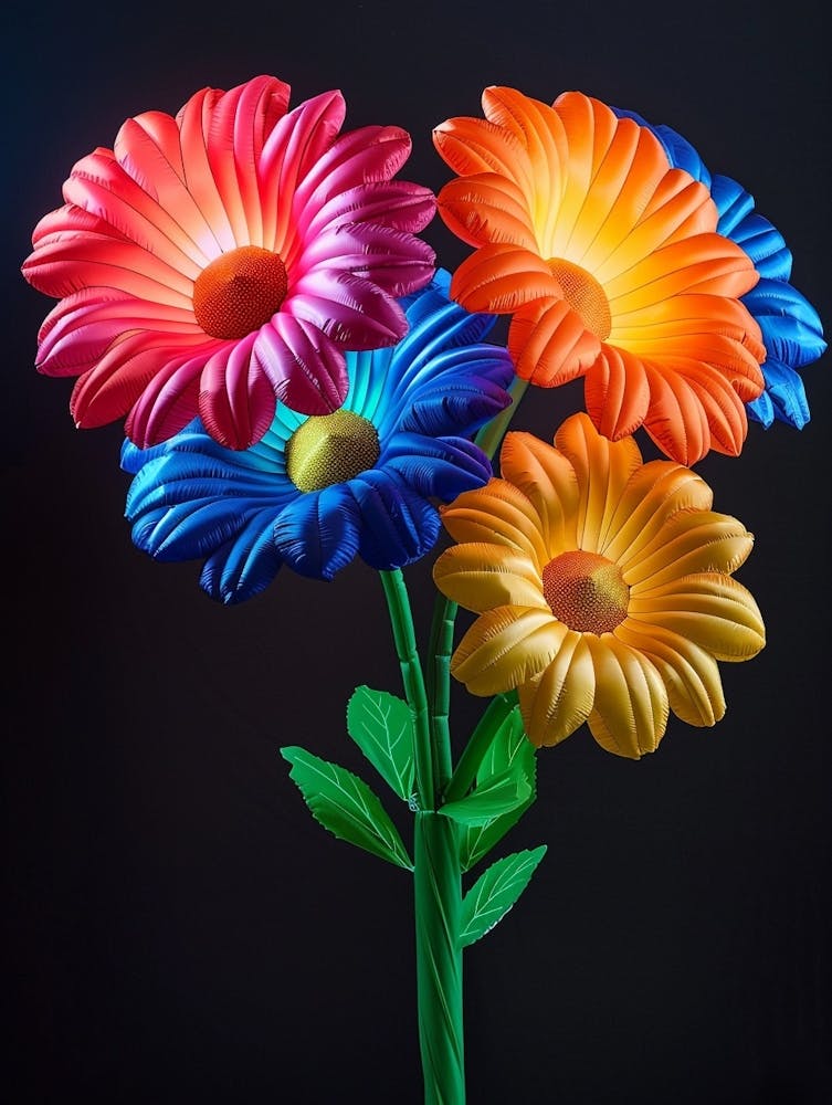 Bright Inflatable Flowers Calendula 2