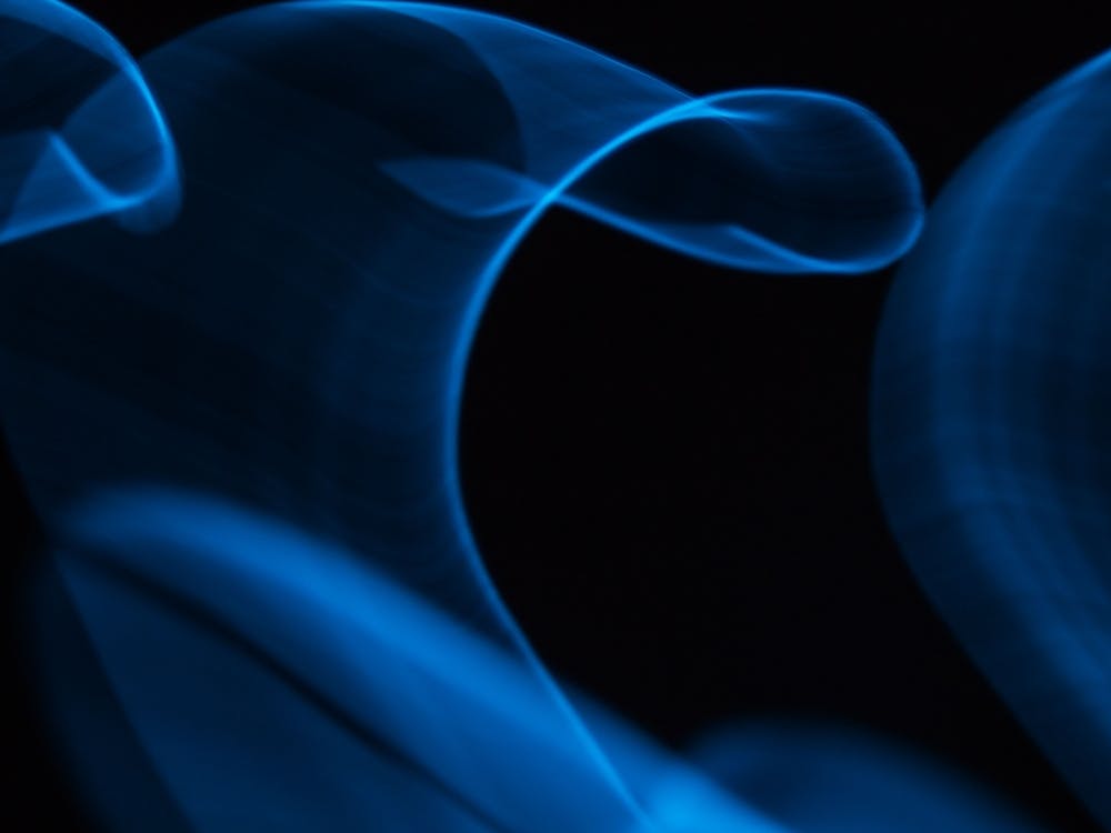 Glowing Abstract Curved Lines 8
