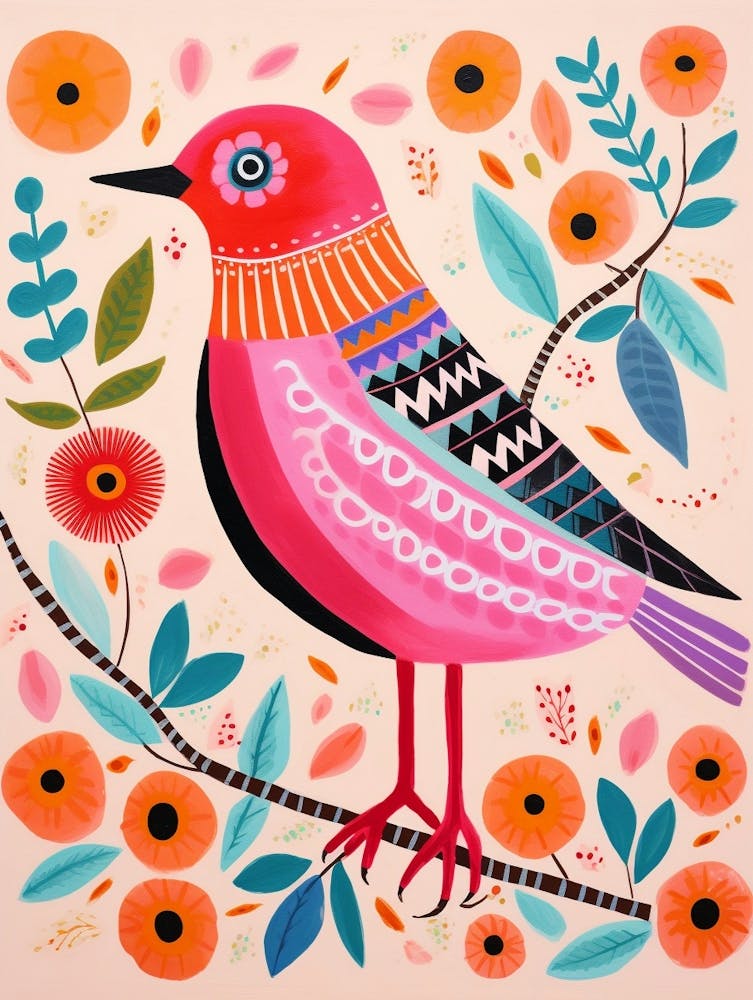 Pink Scandi Dipper 1