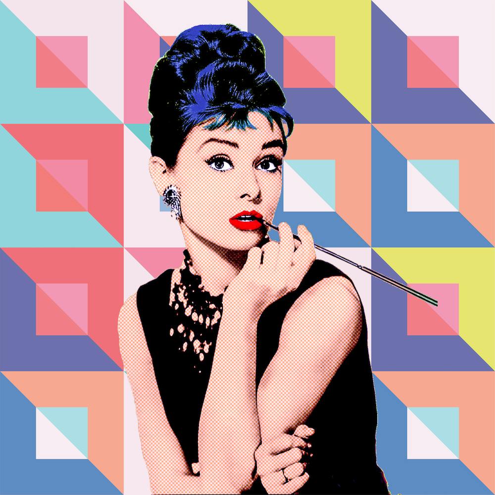 AUDREY SQS | Version numérique HQ | POP ART WORLD 2023 | www.popart.world