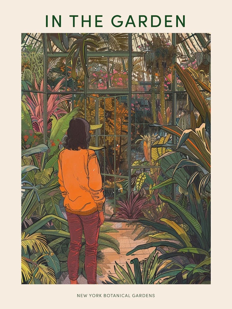 In The Garden Poster New York Botanical Gardens 4
