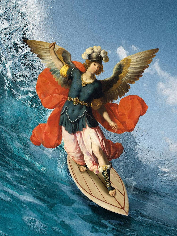 The Winged Surfer