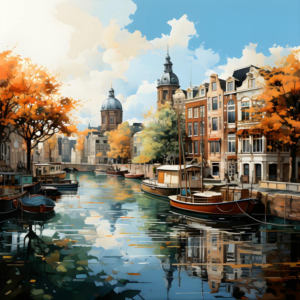Ephemeral Elegance Amsterdam S Summer Symphony On The Canal