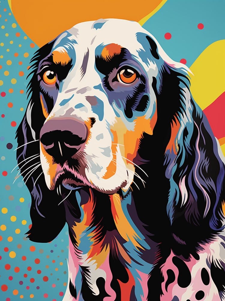 Pop Art English Setter 1