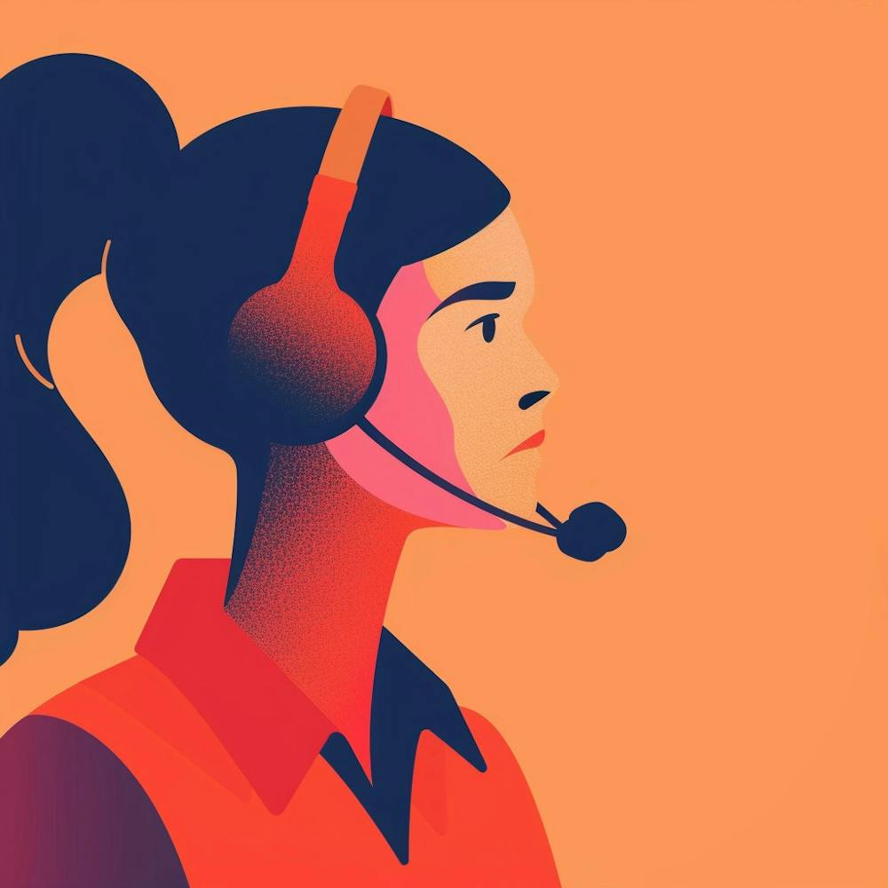 Call Center Worker 1