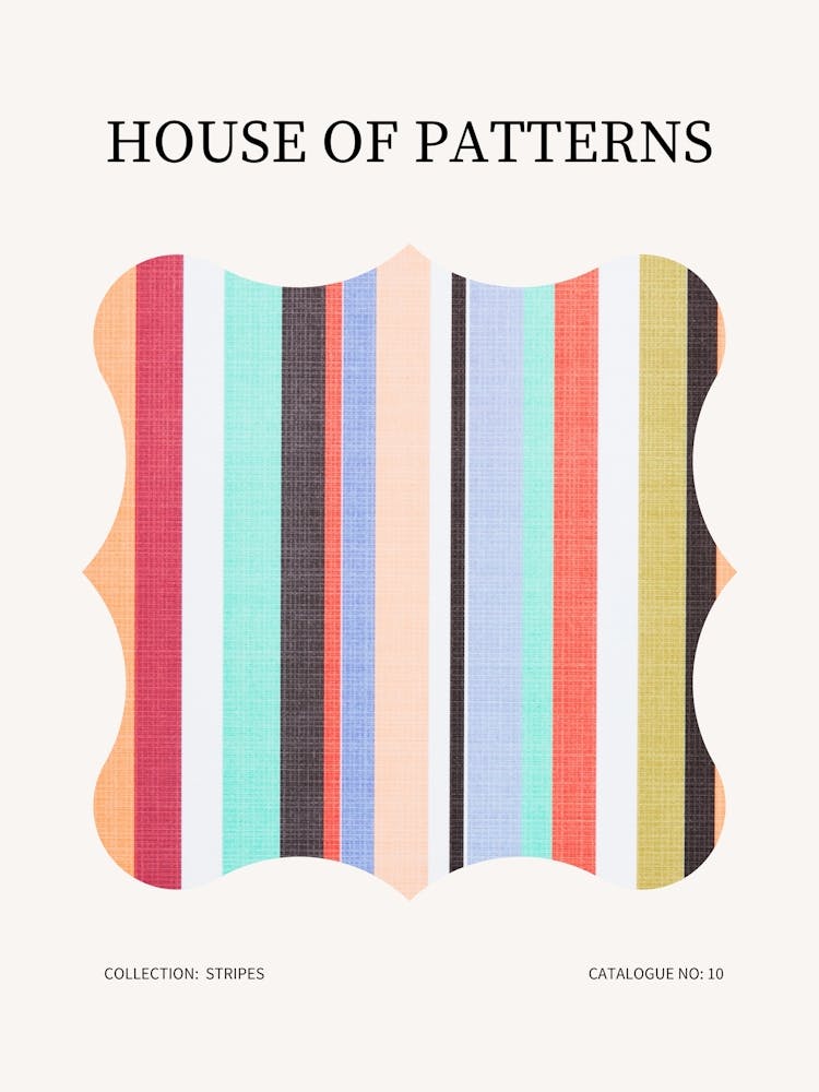 Stripes Pattern Poster 10