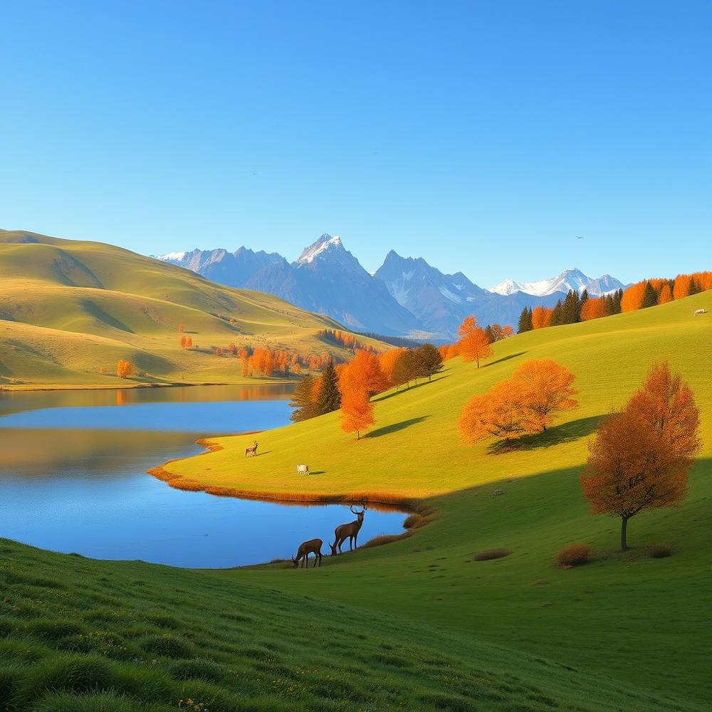 Autumn In The Alps