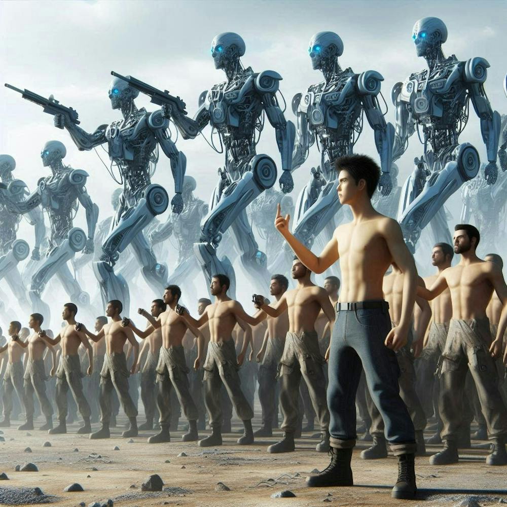Robots In The Desert