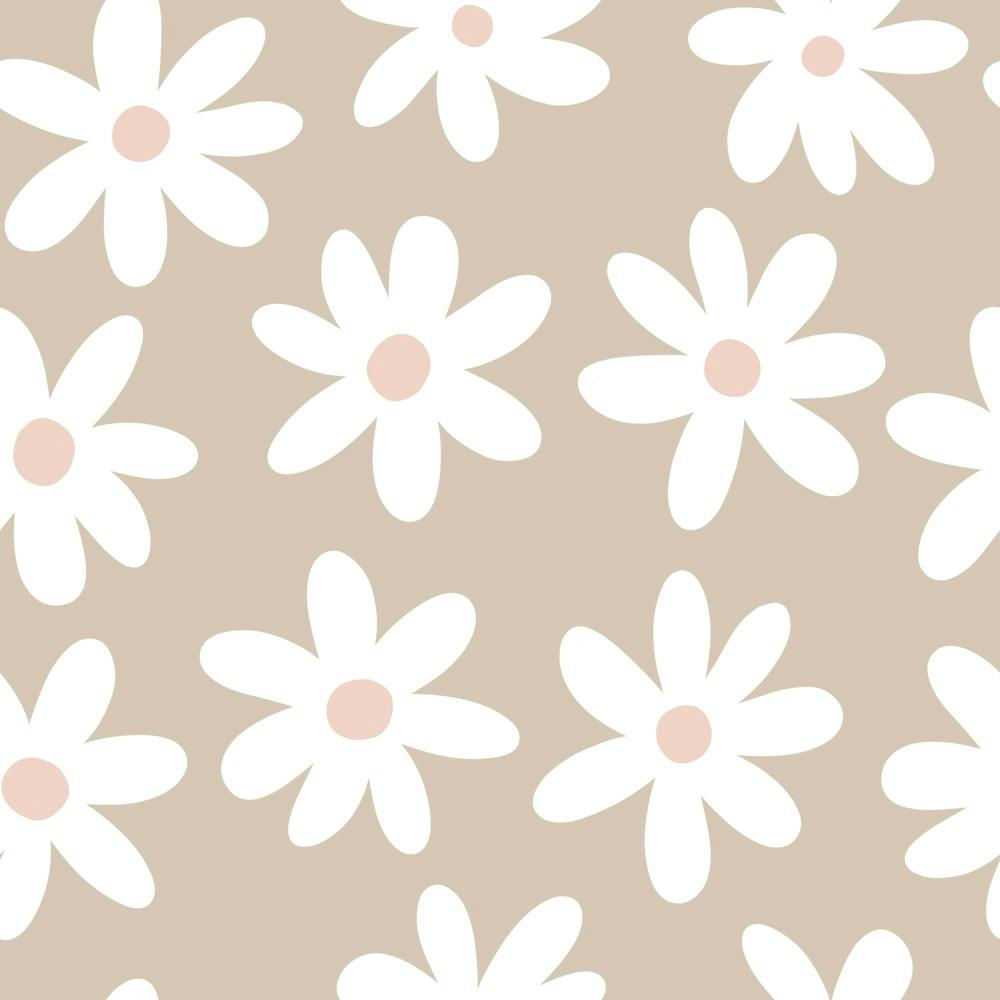 Seamless sweet daisy flower