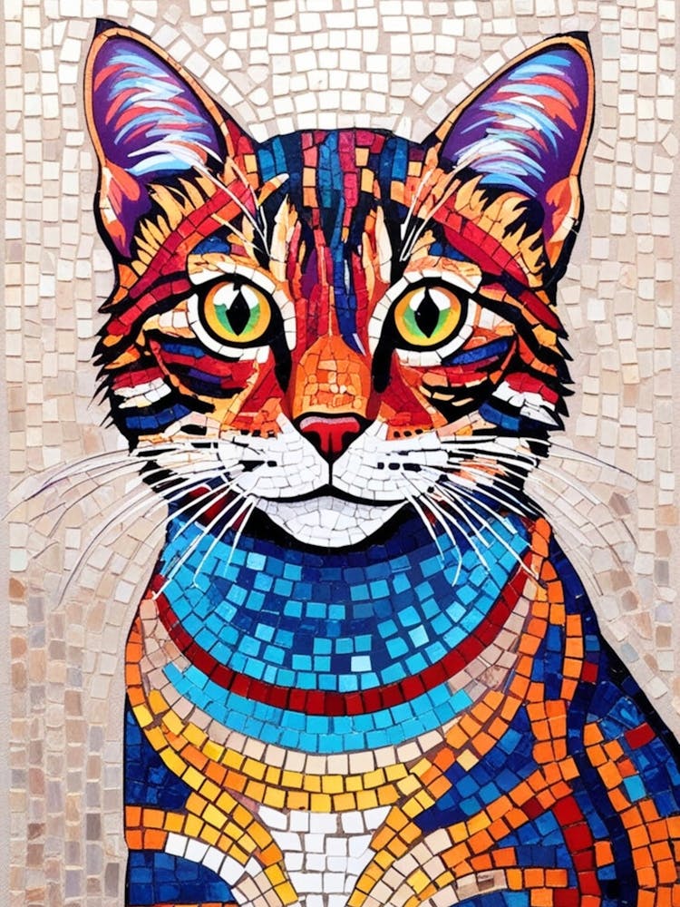 Mosaic Cat 9