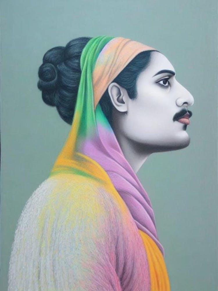 Jatin Lalit Colourful Illustration