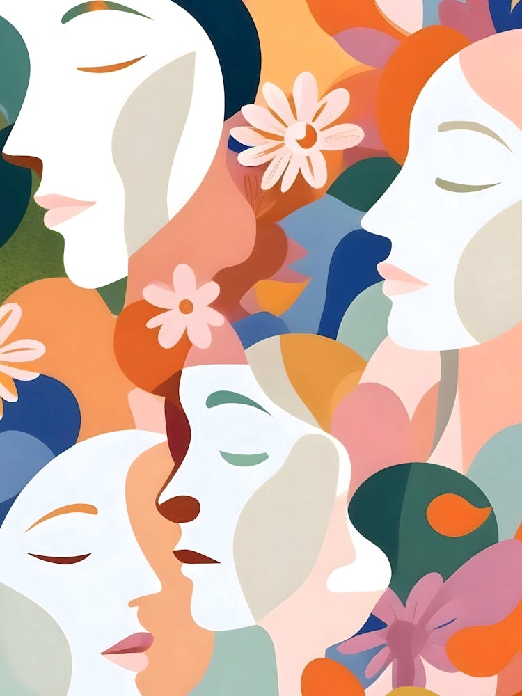 Facing The Flowers