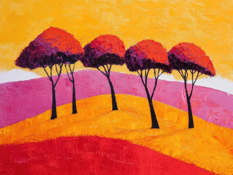 Trees On A Hill 4