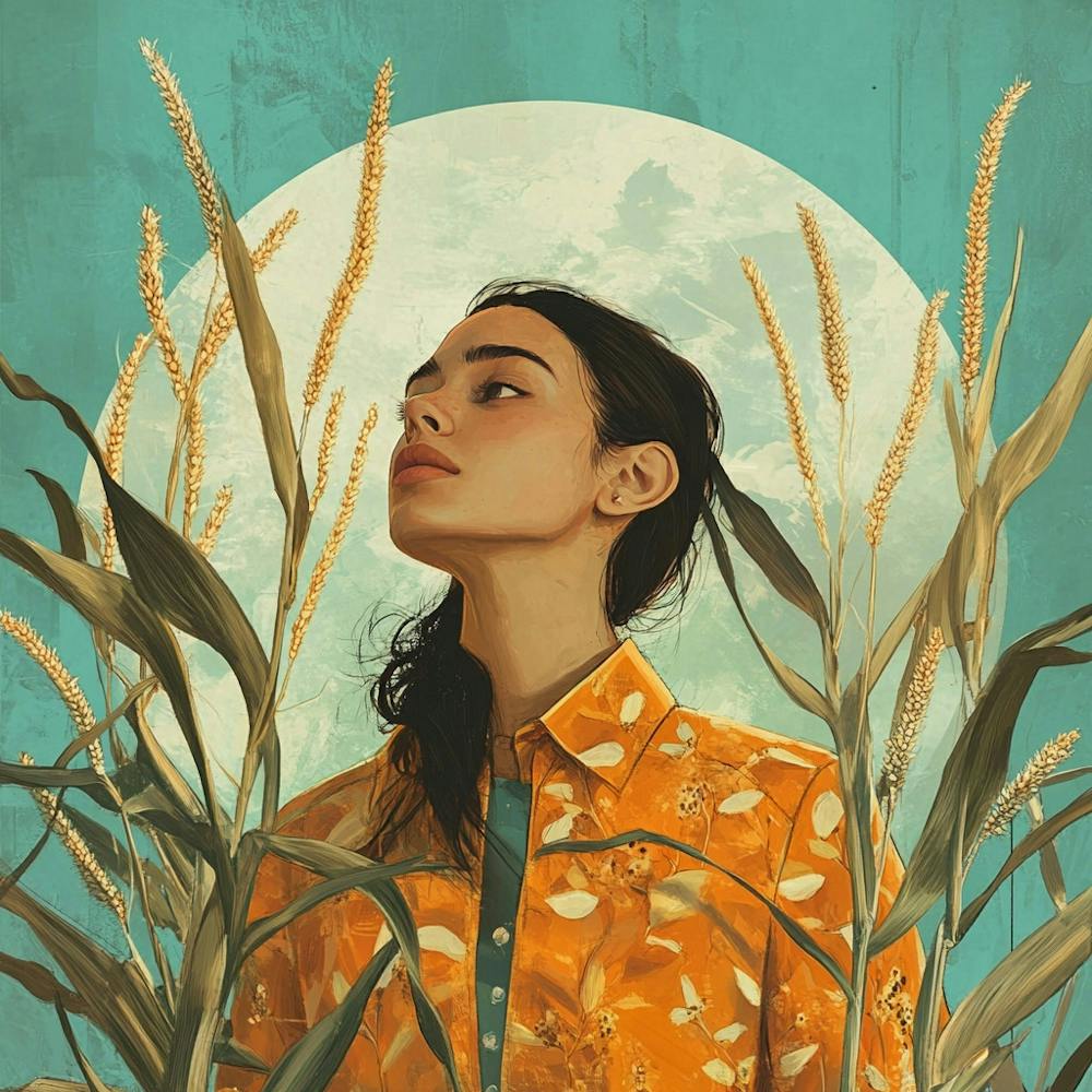 Girl In The Field