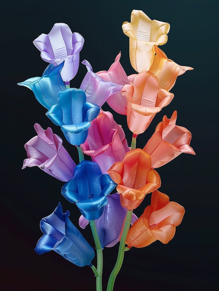 Bright Inflatable Flowers Larkspur 3