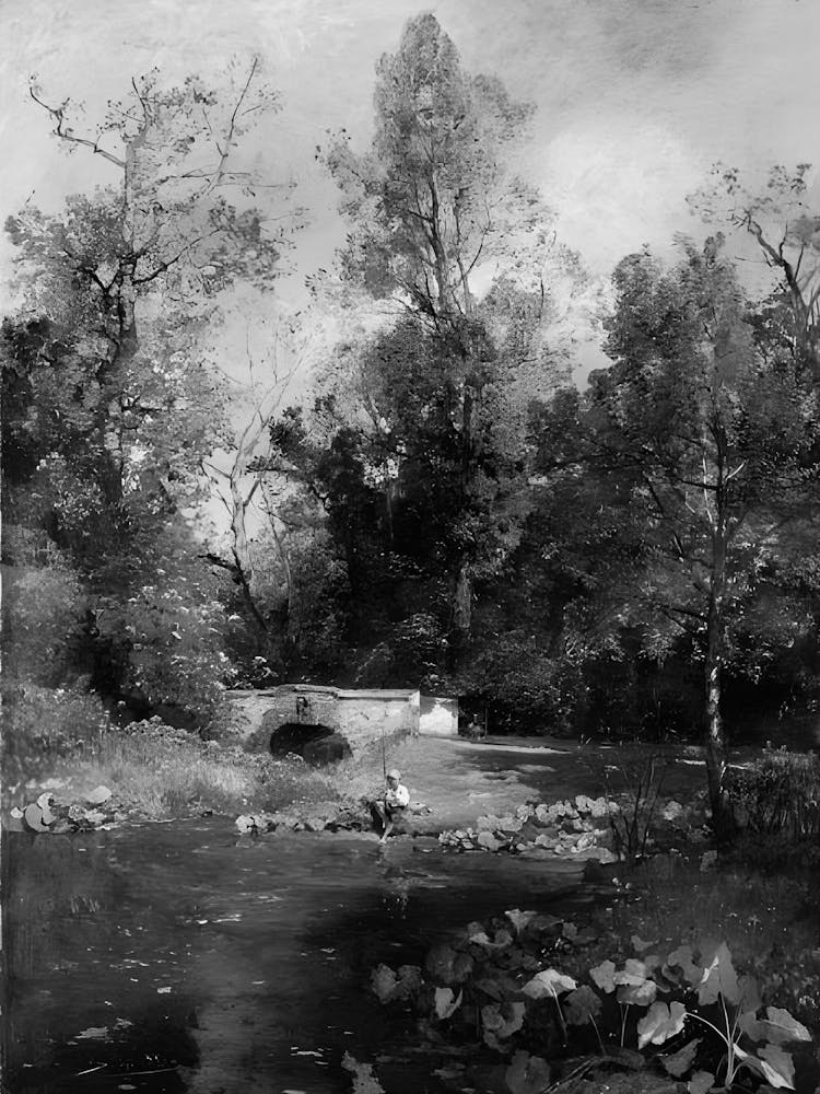 Bridge Over A Stream