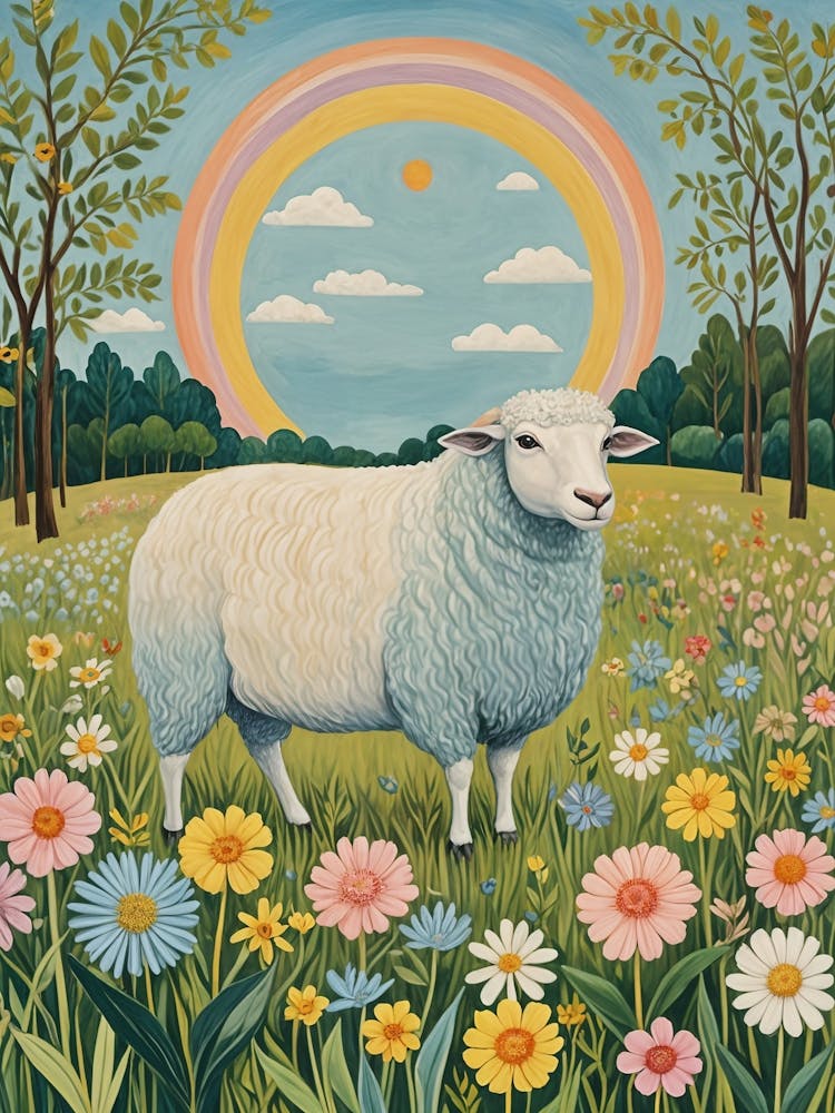 Spring Sheep no3