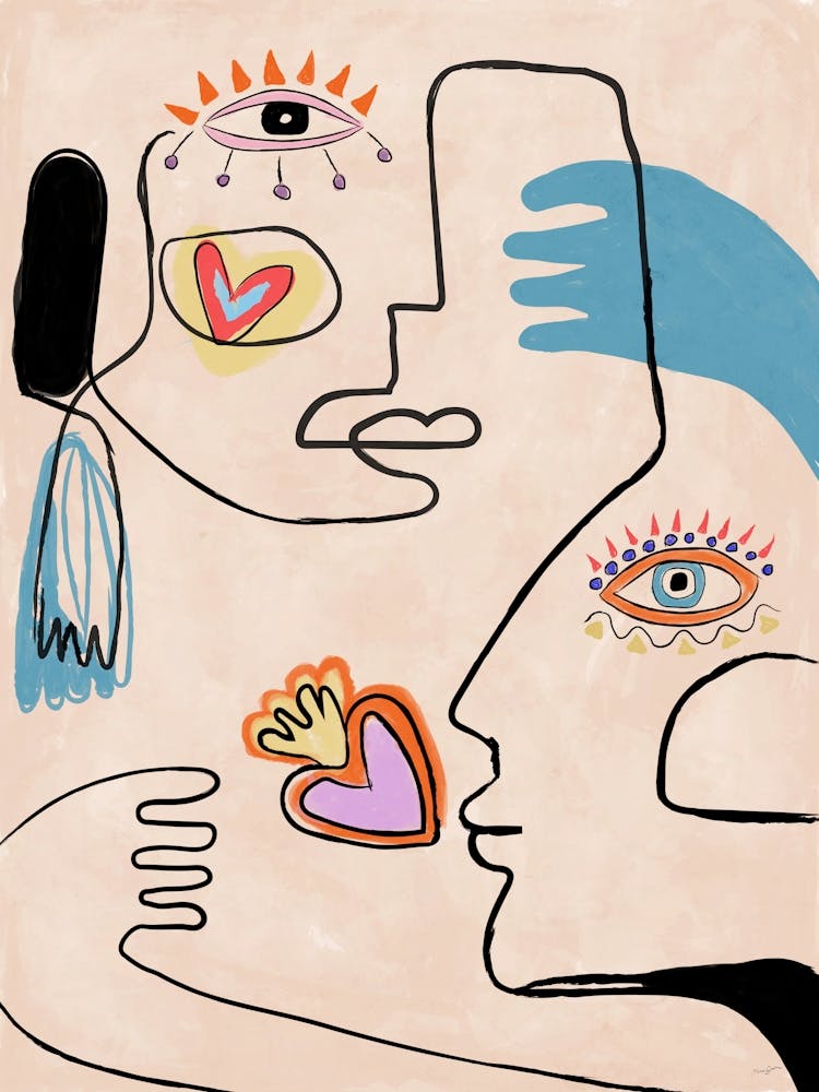 Contour Lines Love