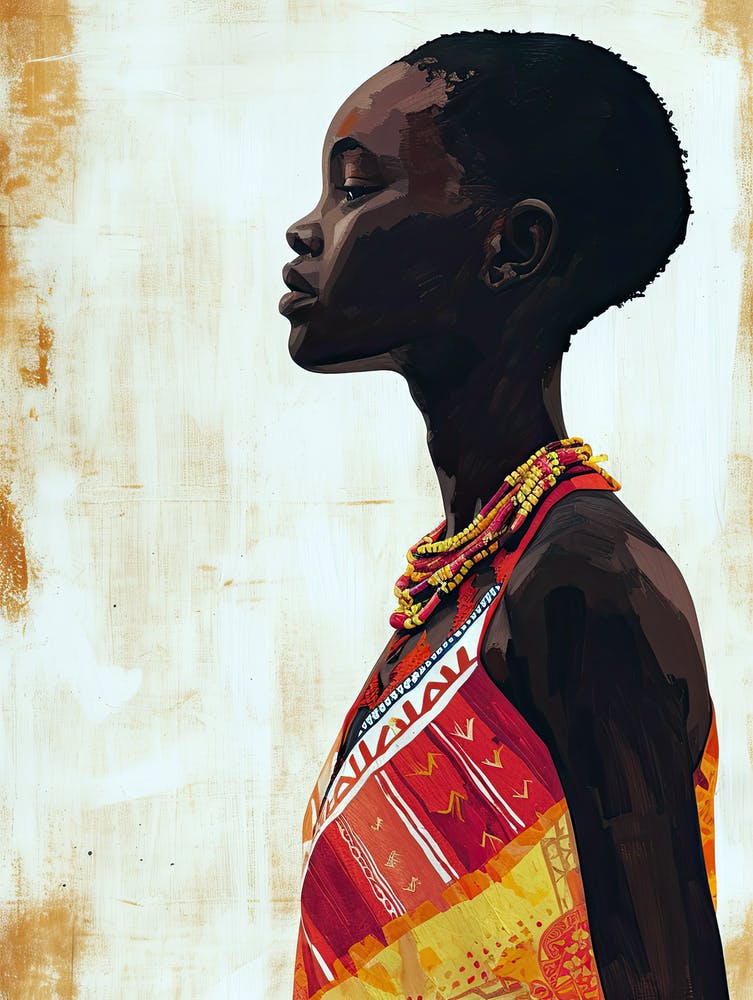 Boho Harmony; Essence Whispers |The African Woman Series
