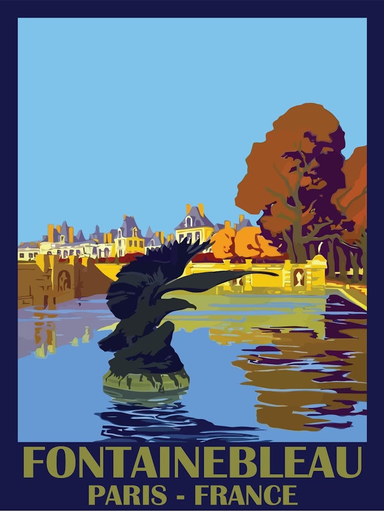 Fontainebleau Palace, Paris, France