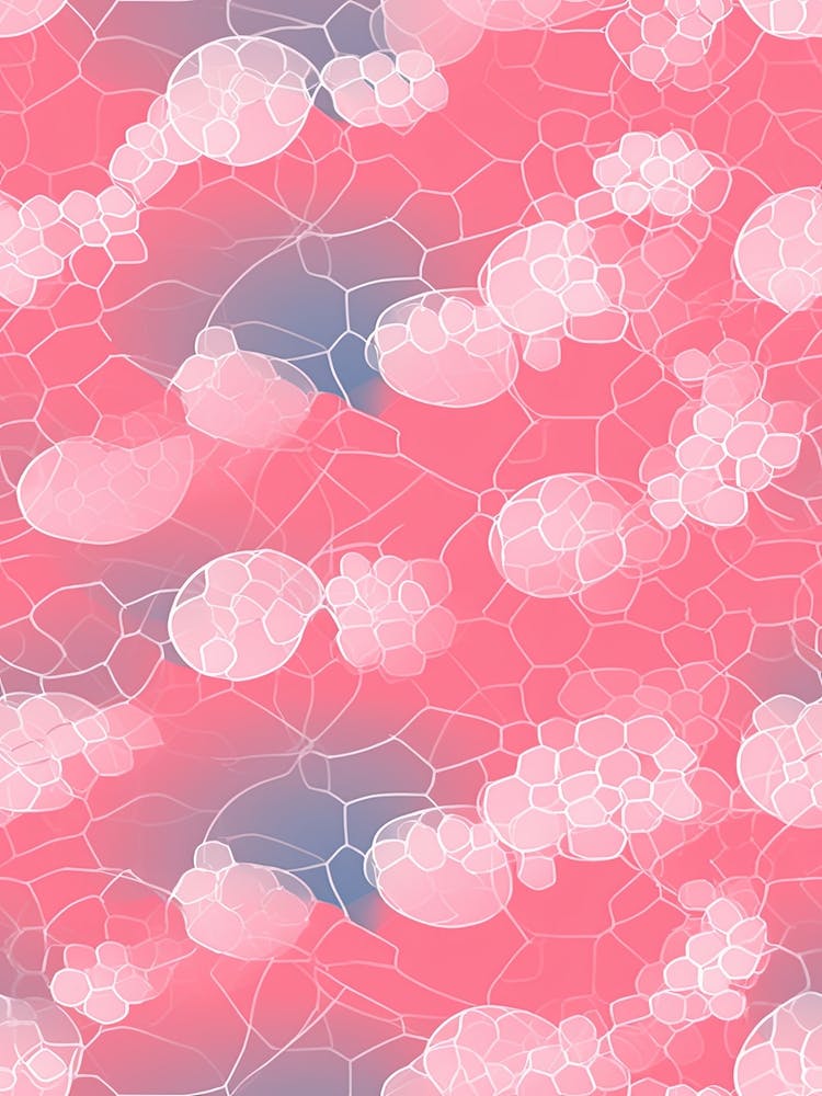 Watercolour Pink Dna 3