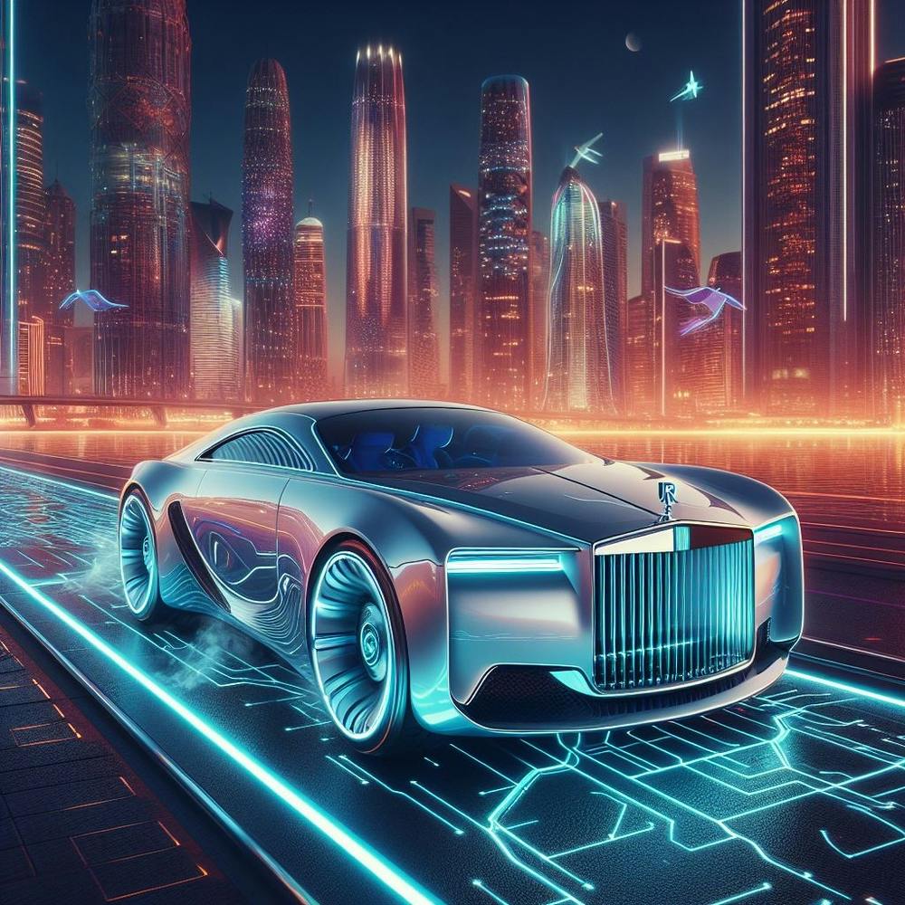 Futuristic Rolls Royce II