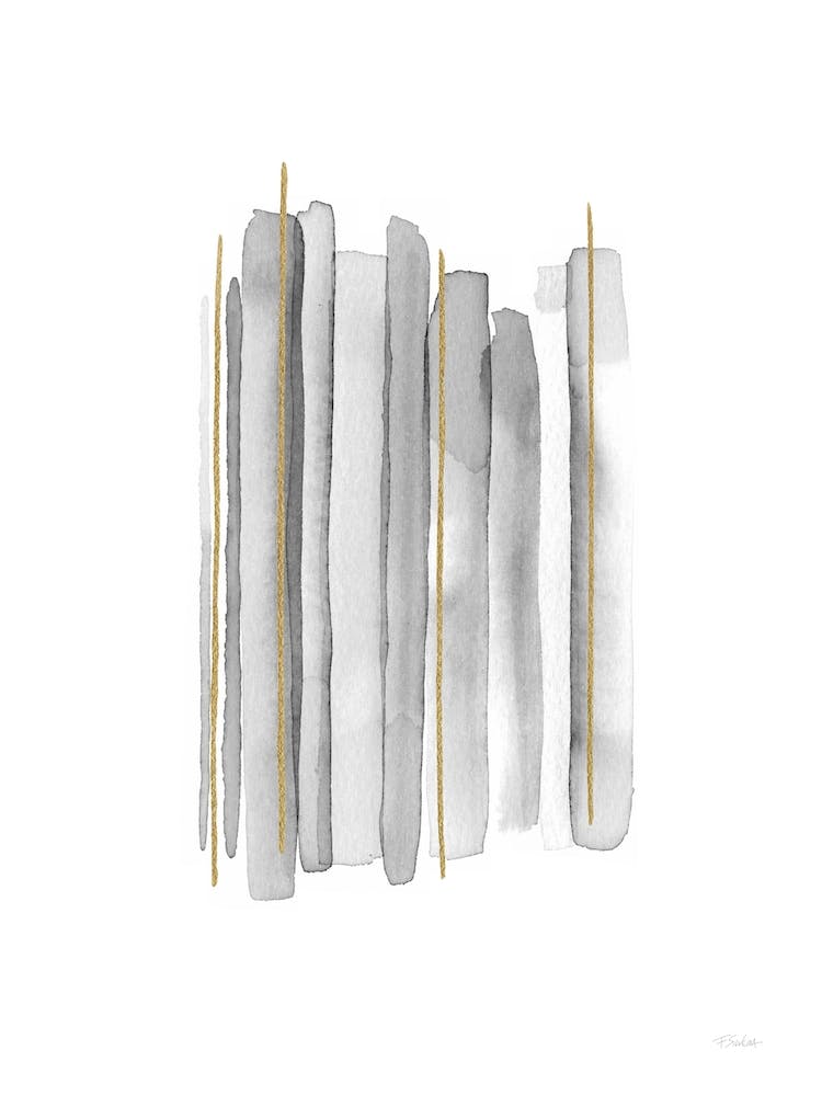 Vertical Lines With Gold