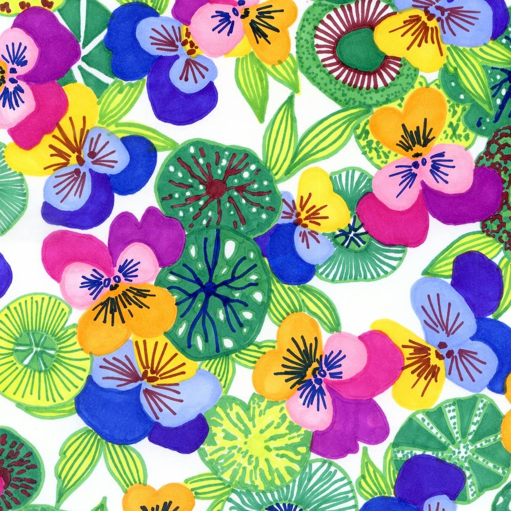 Cool Pansies