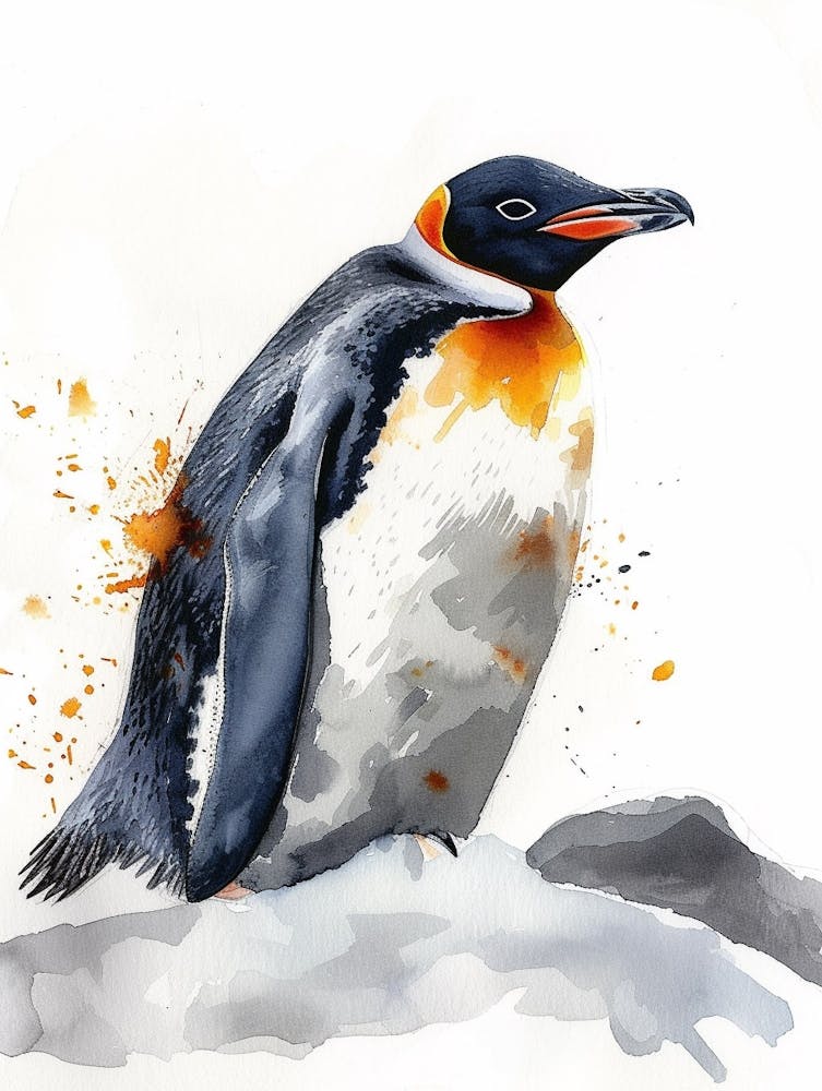 Humboldt Penguin Petermann Island Watercolour Painting Paint F18fd96f 9327 43b5 A87d Fe01524abddc 1
